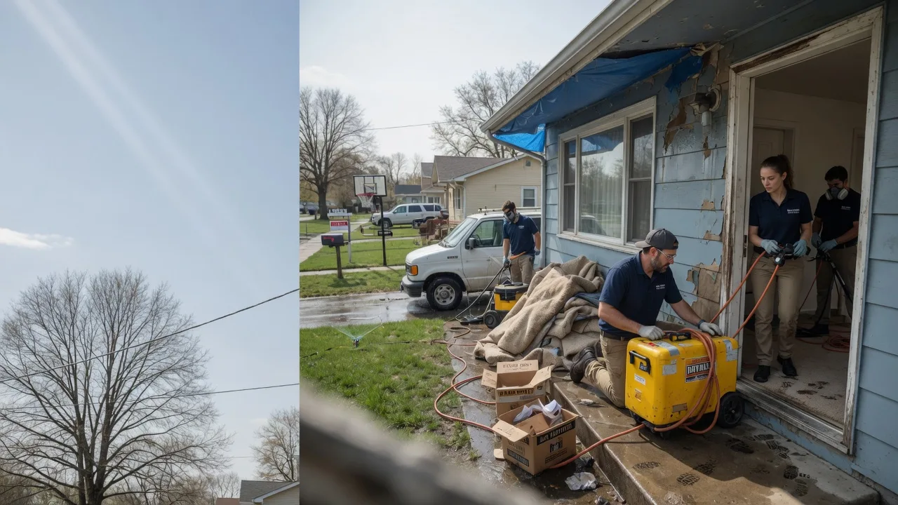Basement Flood Cleanup in Martin, MI near me